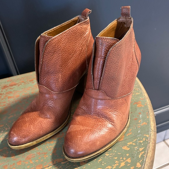 Lucky Brand leather Ankle boots - Picture 2 of 6